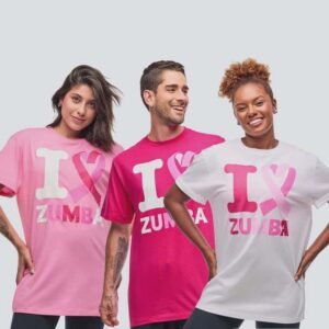 I love Zumba Pink Tees